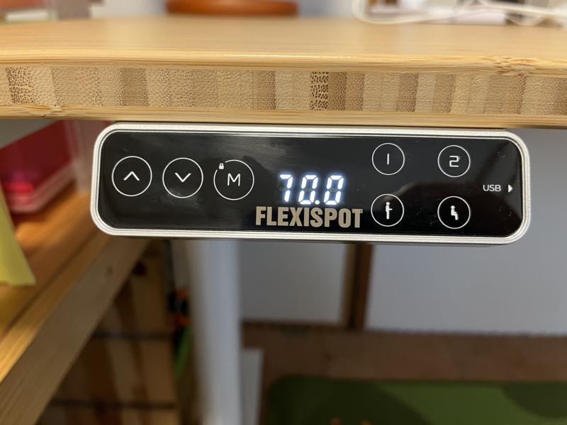 FlexiSpot　スタンディングデスク　E8 学習机　リモコン
