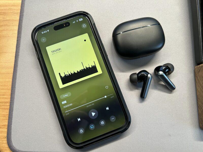 低価格　ハイコスパ　TWS イヤホン LDAC ハイレゾ EarFun Air  2 防水 無線充電 マルチポイント接続 EarFun Audio アプリ