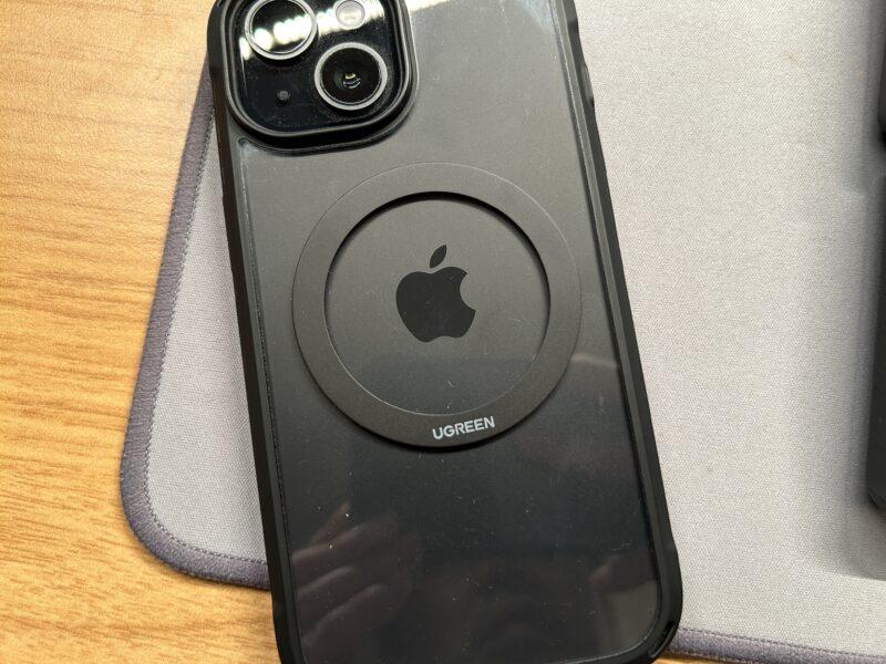 Simplism iPhone15 [GRAV] MagSafe対応 衝撃吸収 ハイブリッドケース  サウンドホーン 落下耐性 3.5m コスパ　メタルリング　交換