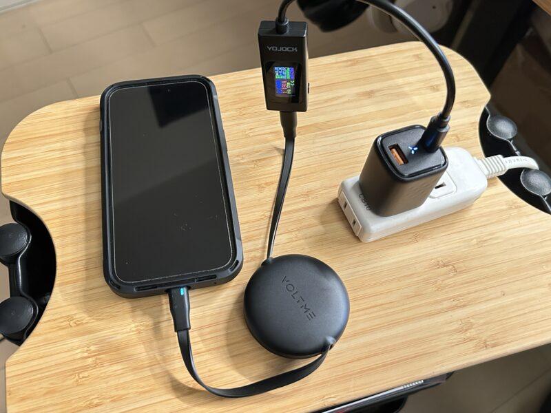 USB-C 充電テスト